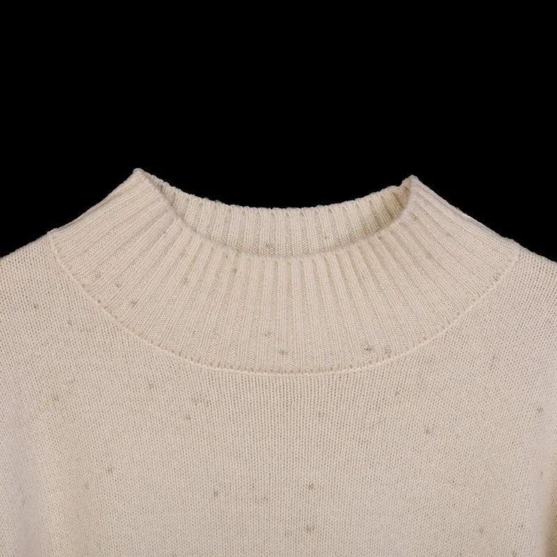 Beige Oversize Sweater