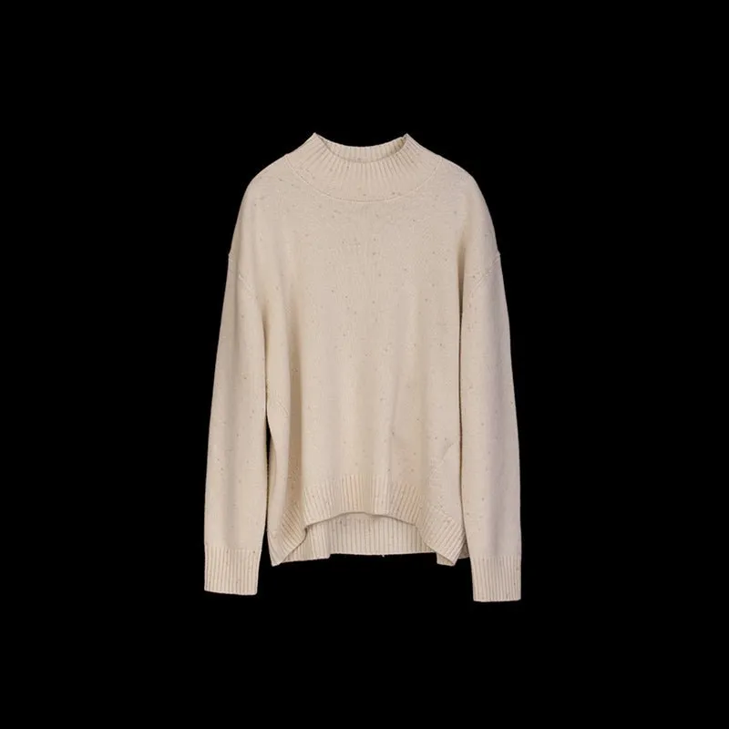 Beige Oversize Sweater