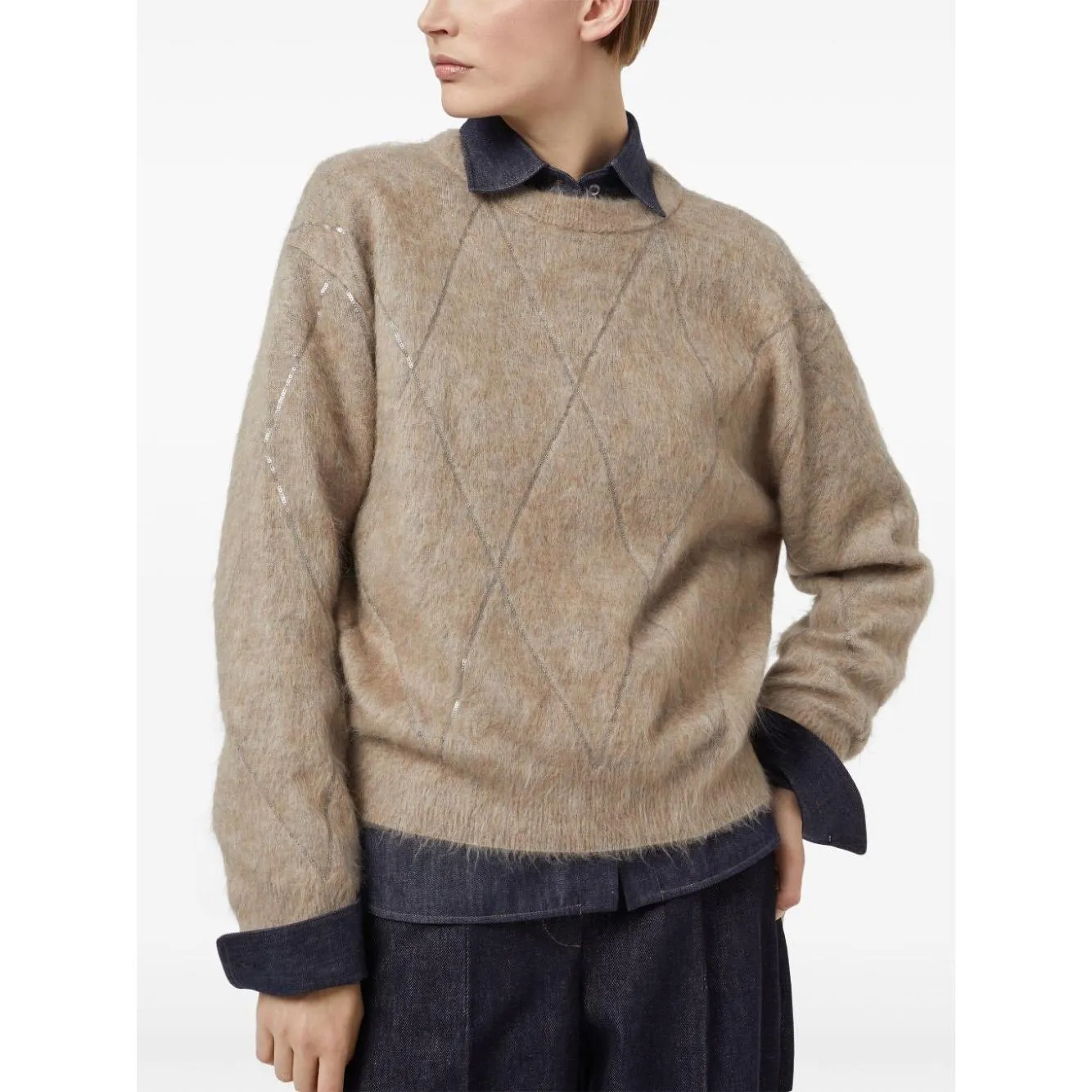 Brunello Cucinelli Sweaters Brown