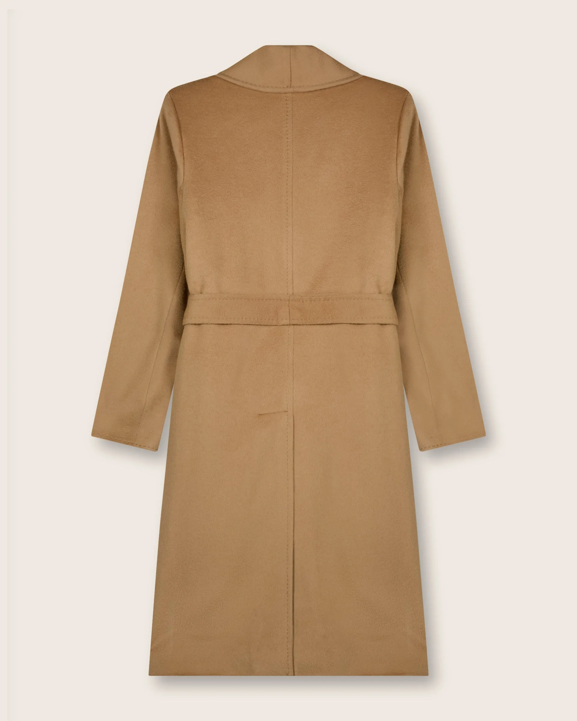 Carmela Belted Wrap Coat