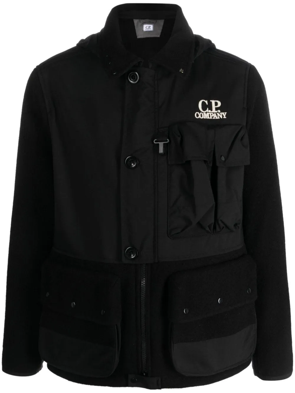 C.P. COMPANY Coats Black