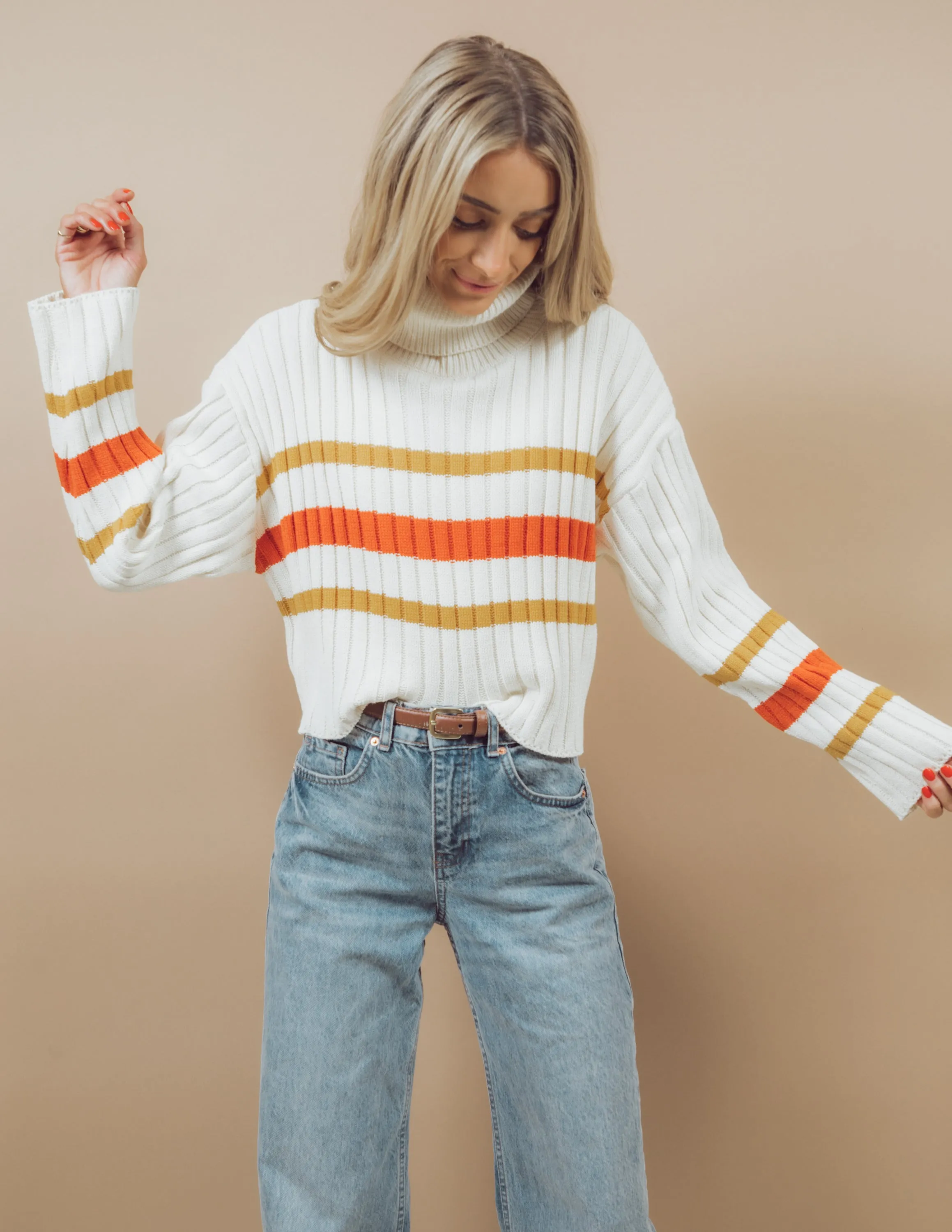 Elena Striped Sweater