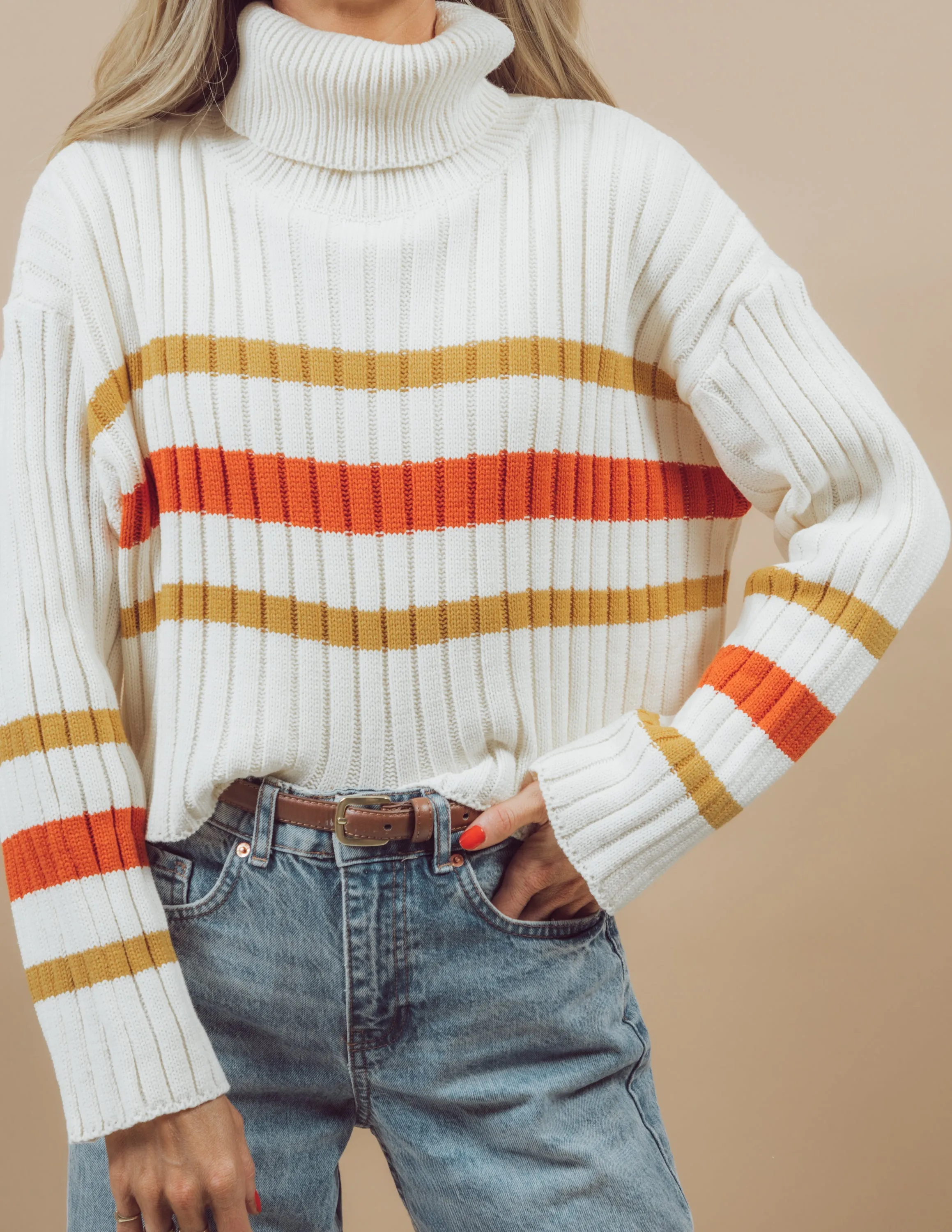 Elena Striped Sweater