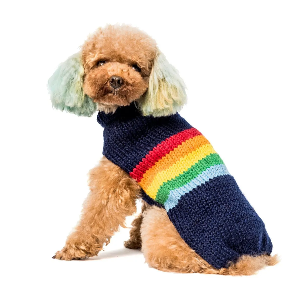 Good Vibes Alpaca Dog Sweater