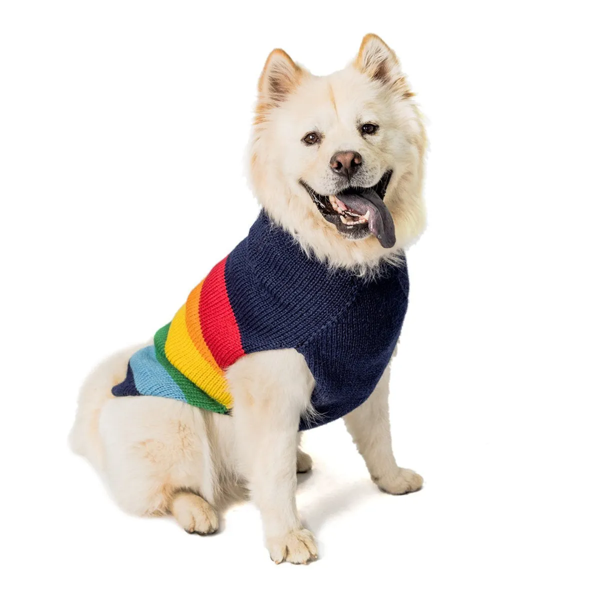 Good Vibes Alpaca Dog Sweater