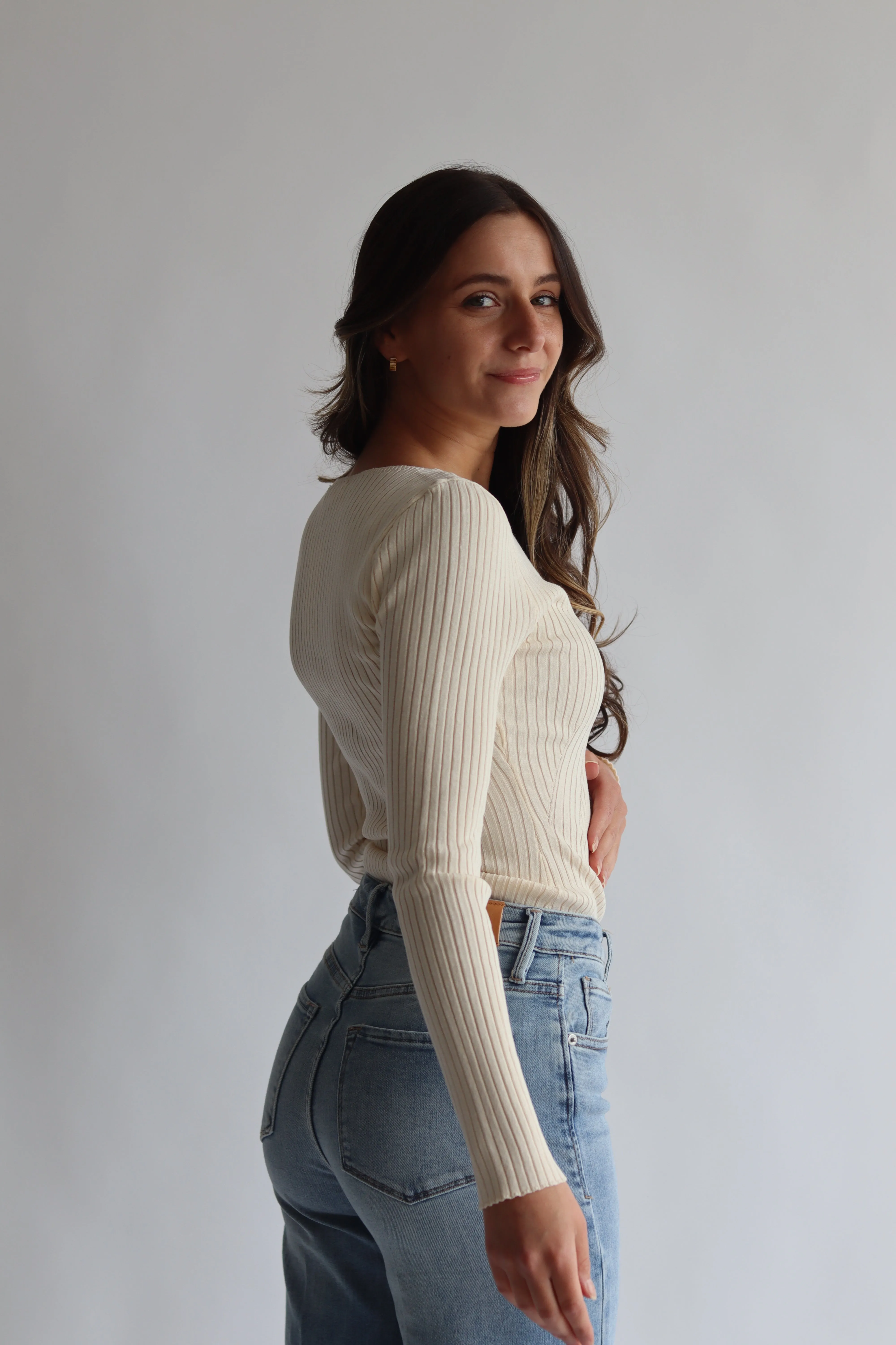 Long Sleeve Essential Sweater