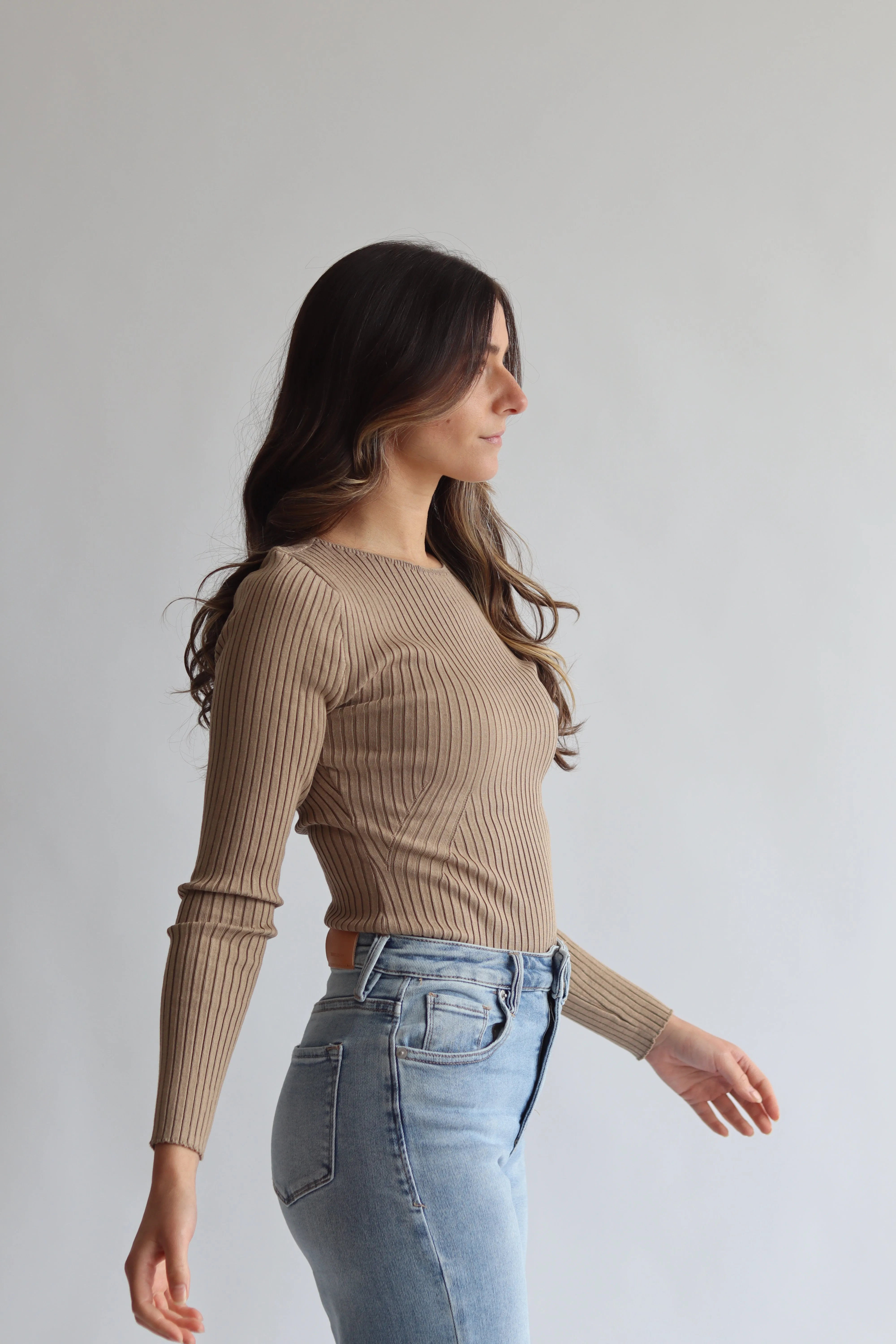 Long Sleeve Essential Sweater