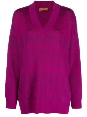 Missoni Sweaters Purple