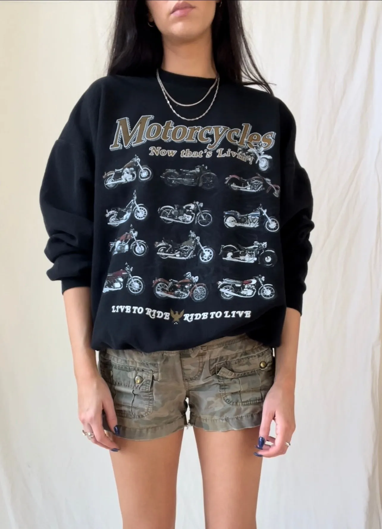 Motorcycles Pullover Sweater