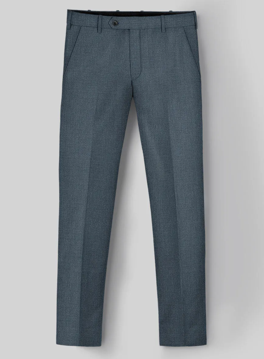 Napolean Stretch Pacific Blue Wool Suit