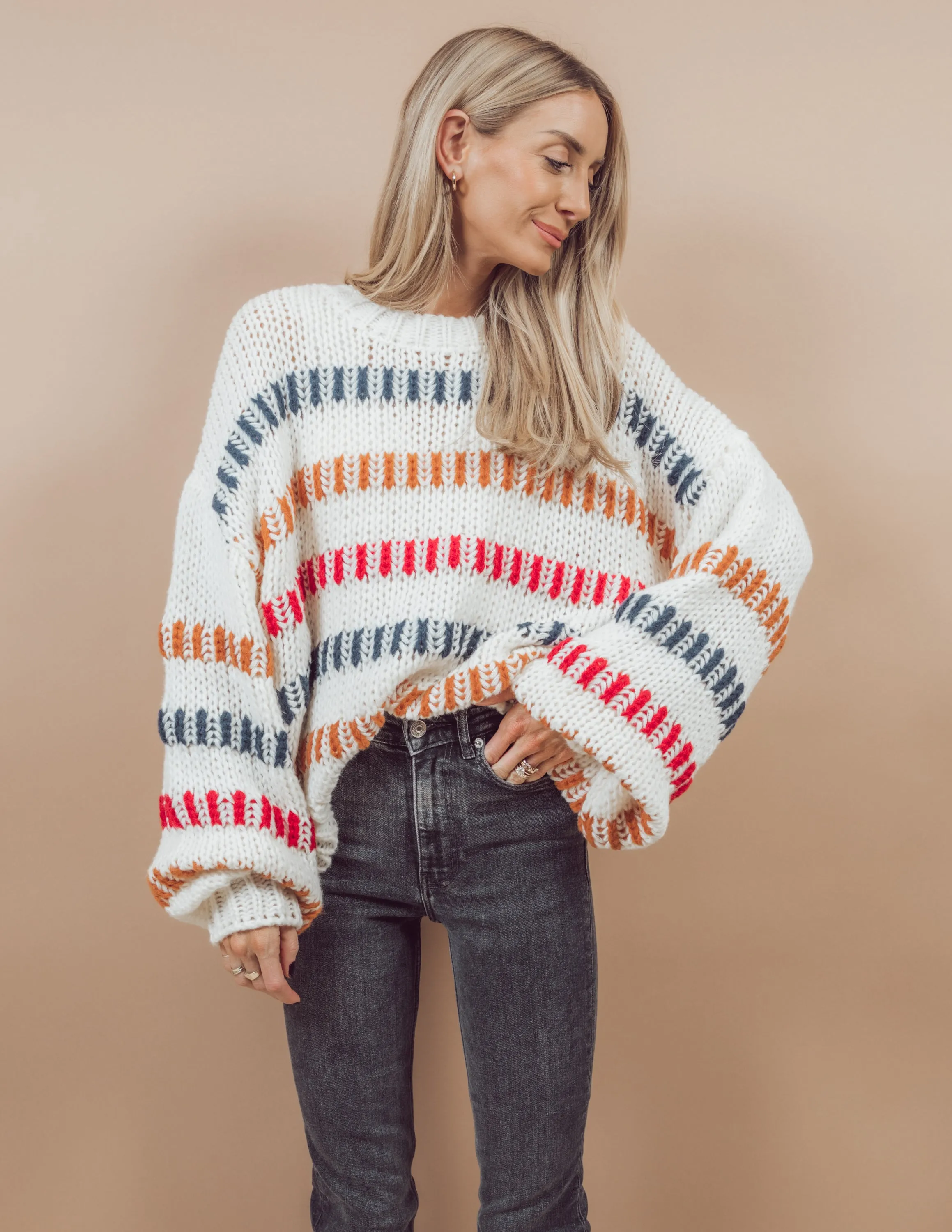 Neve Striped Sweater