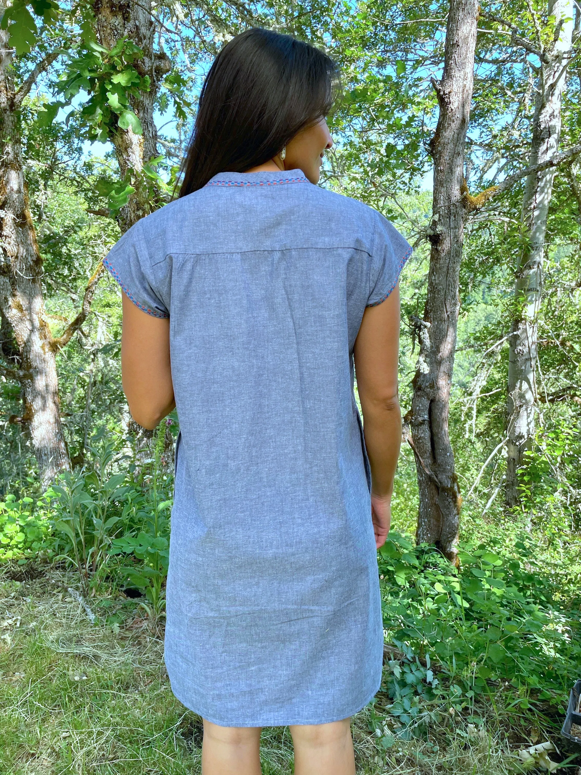 Nova Chambray Shift