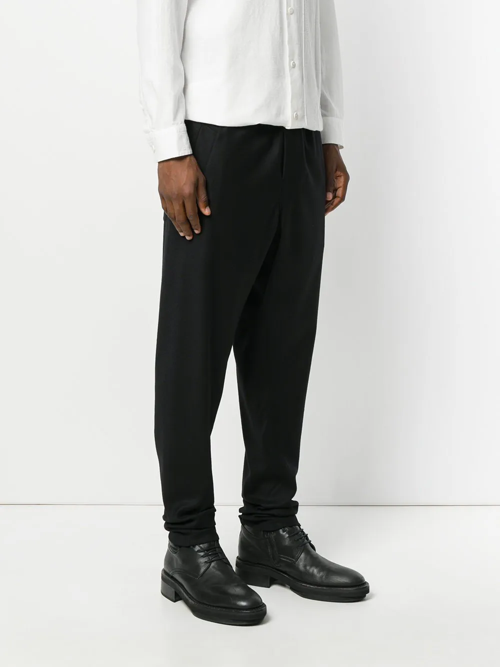 Premium Khaki Virgin Wool Trousers