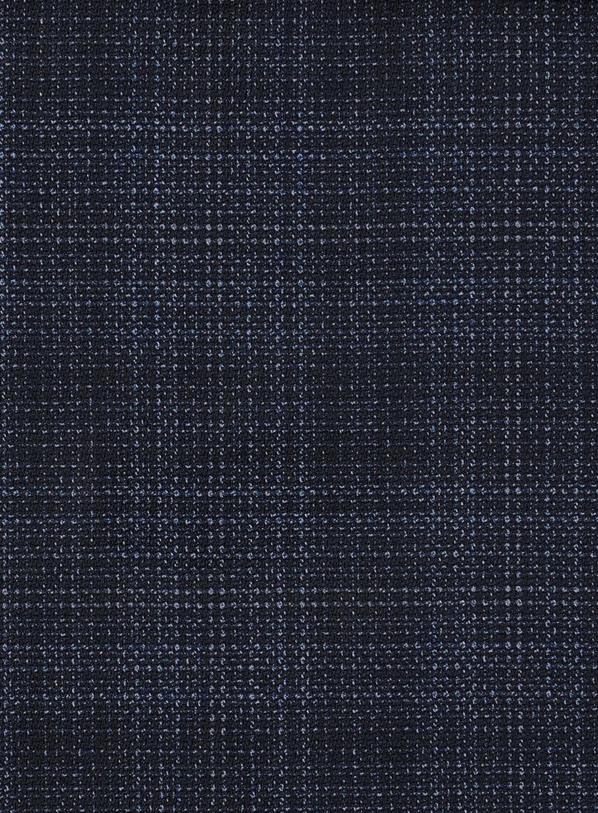 Reda Stibal Blue Checks Wool Suit