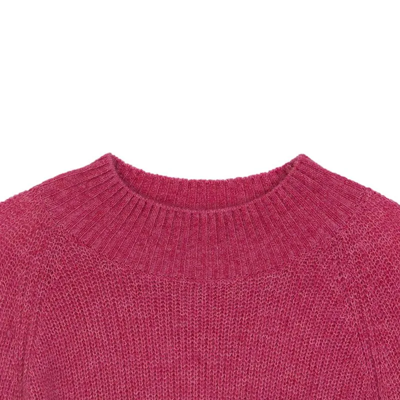 Rose Oversize Wool Sweater