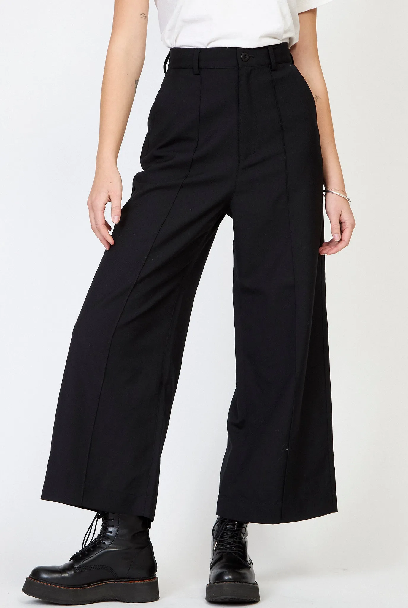 SNOW PEAK Hybrid Wool Wide Pants