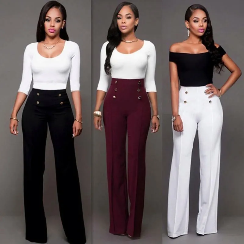 Stella Long Wide Leg Pants