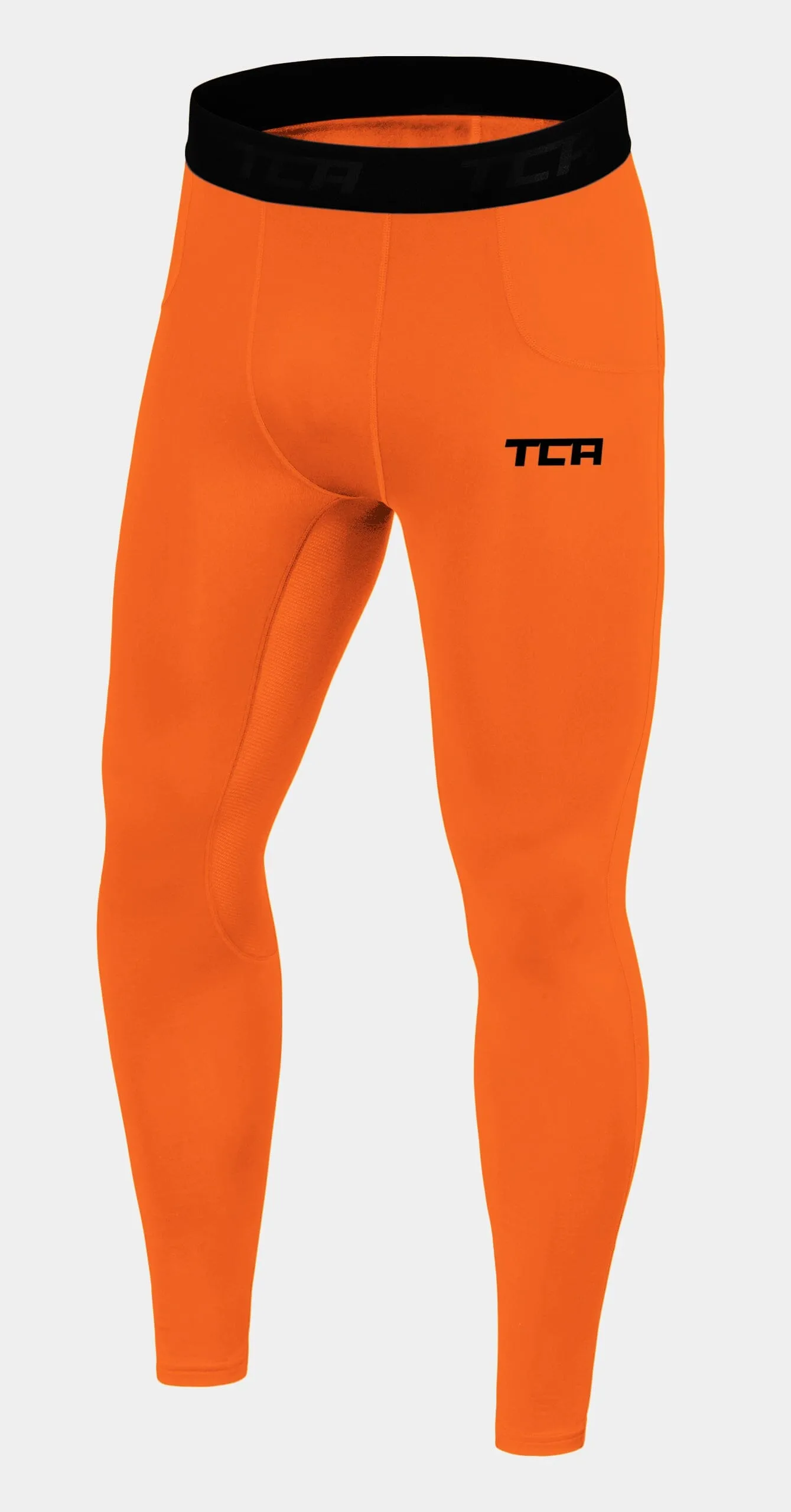 SuperThermal Compression Base Layer Tights For Men With Brushed Inner Fabric