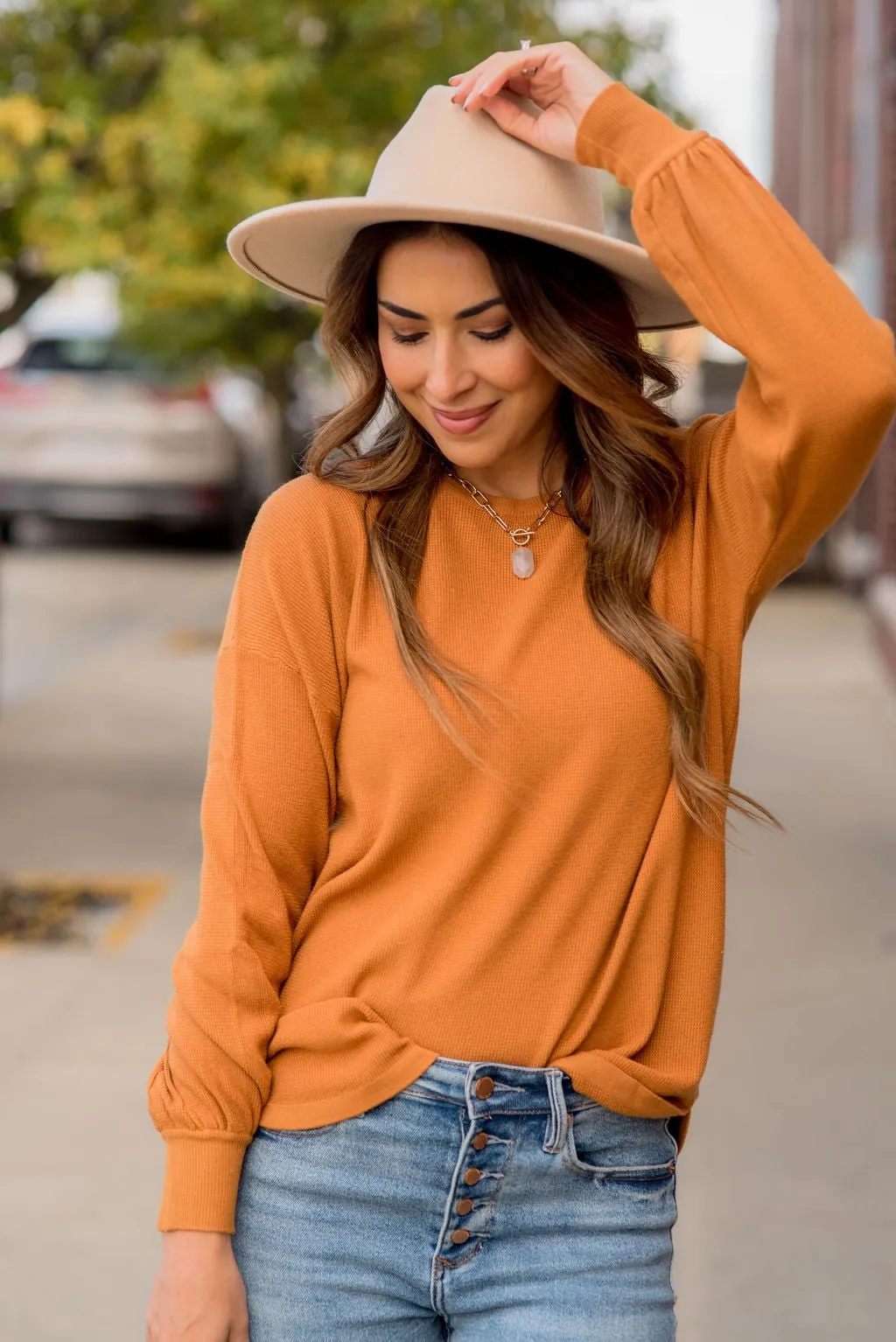 Thermal Relaxed Sleeve Tee