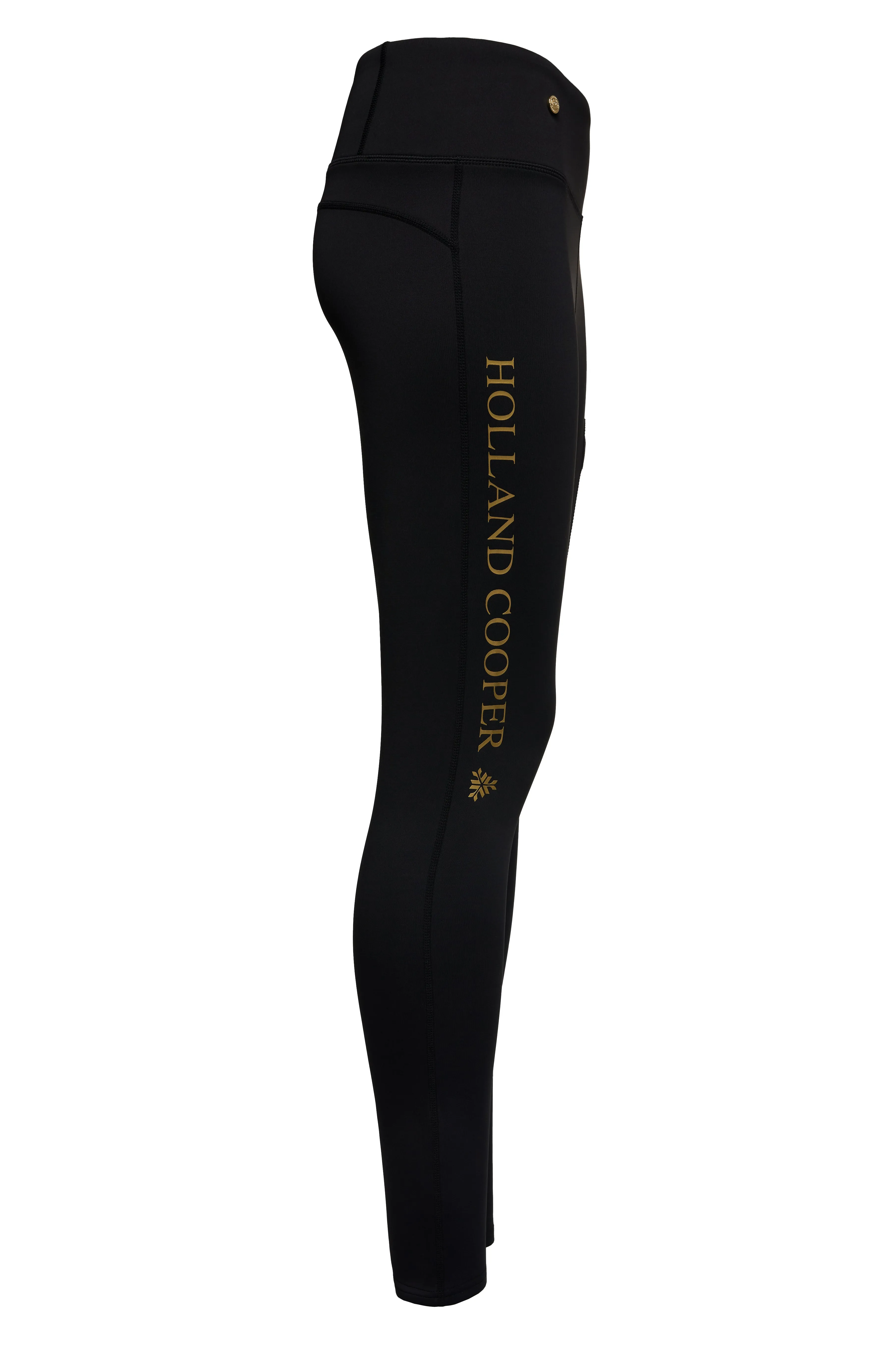 Thermal Ski Leggings (Black)