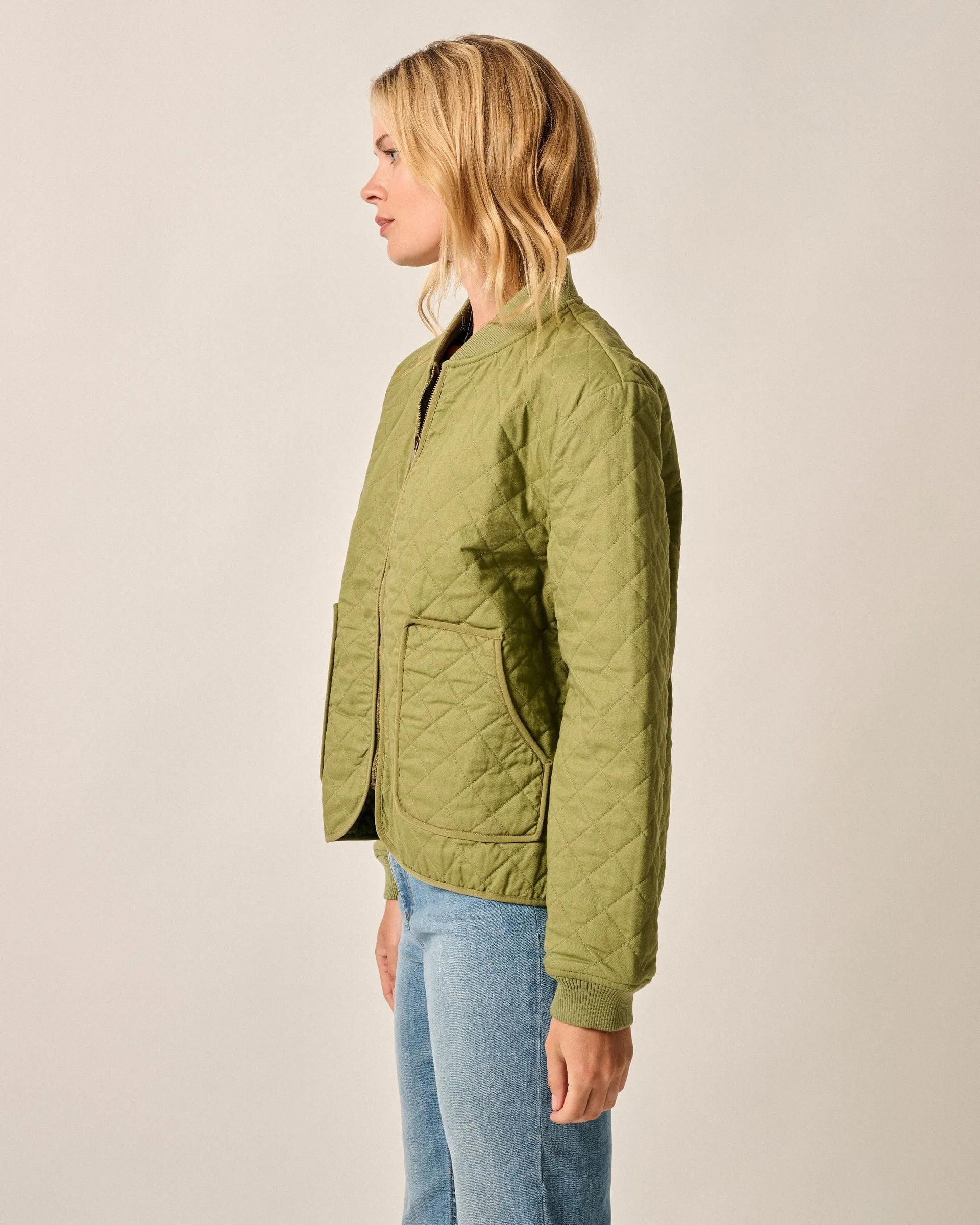 Vivian Quilted Bomber Jacket