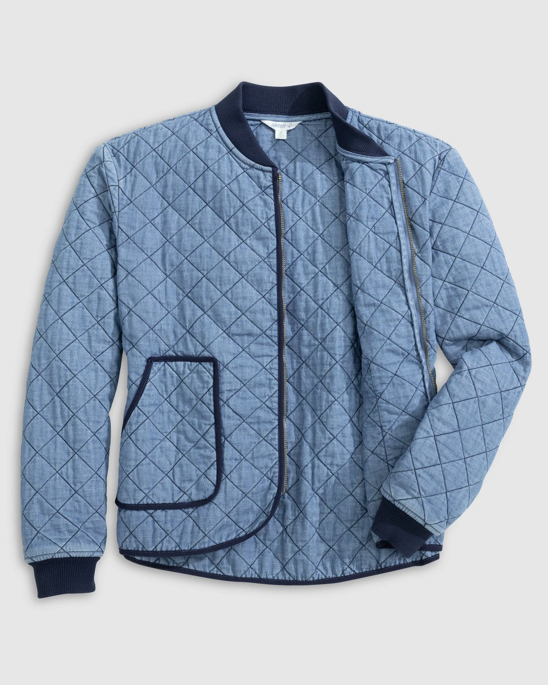 Vivian Quilted Bomber Jacket