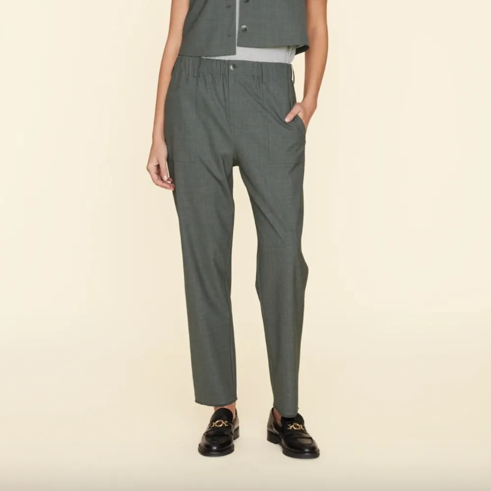 Xirena Mercer Trousers - Charcoal Melange