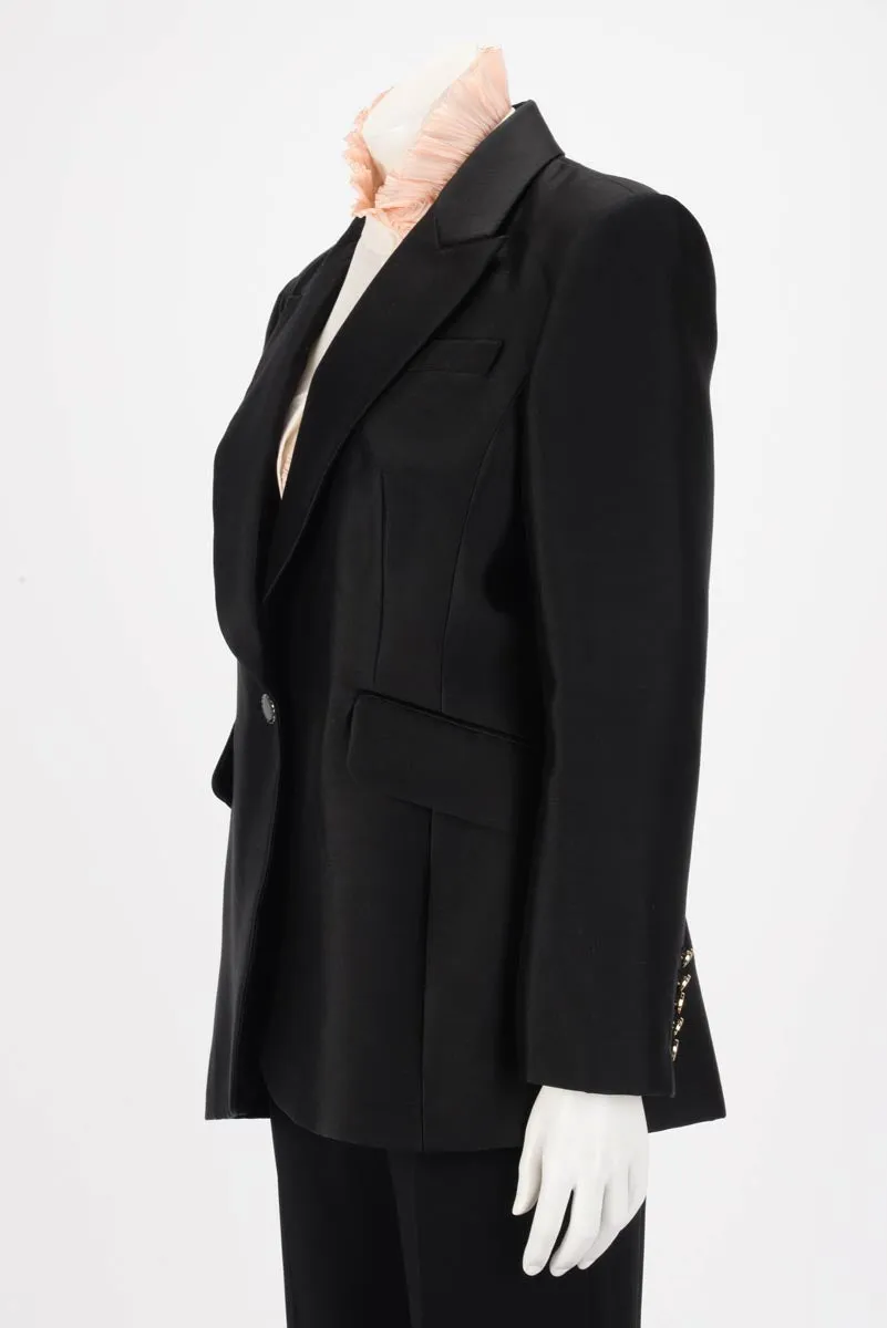 Zimmermann Black Wonderland Tuxedo Jacket 4